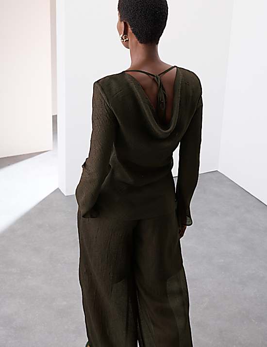 Tailored Striped Longline Waistcoat