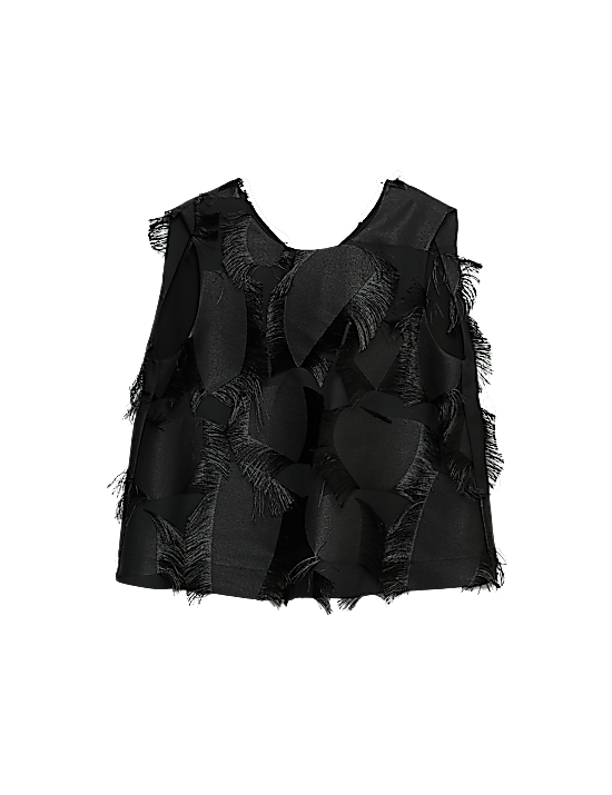 Tailored Striped Longline Waistcoat