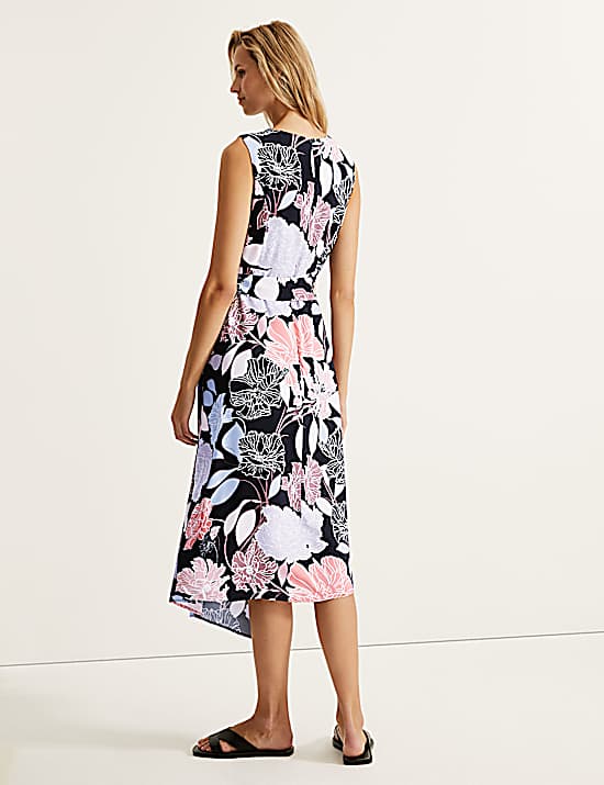 Tailored Striped Longline Waistcoat