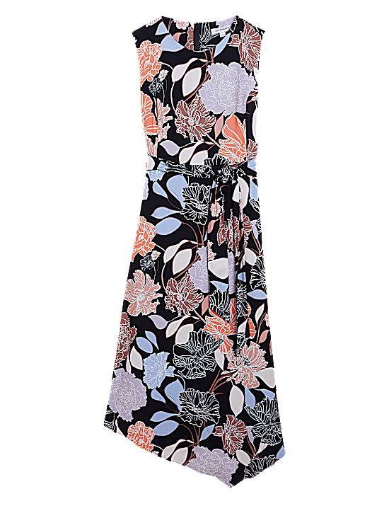 Tailored Striped Longline Waistcoat