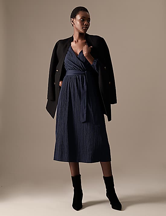 Tailored Striped Longline Waistcoat