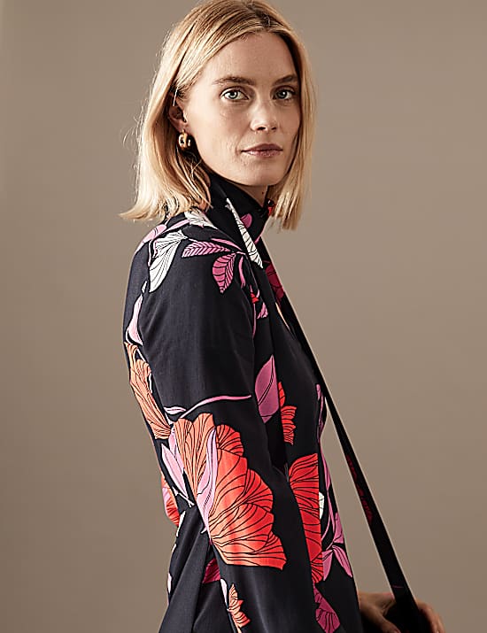 Tailored Striped Longline Waistcoat