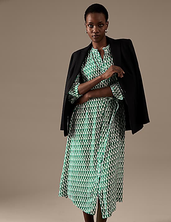 Tailored Striped Longline Waistcoat