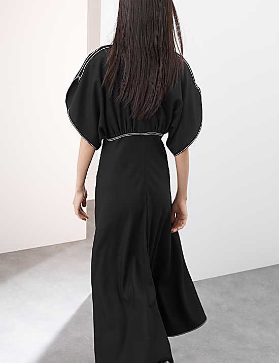 Tailored Striped Longline Waistcoat