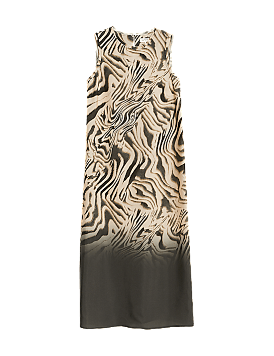 Tailored Striped Longline Waistcoat