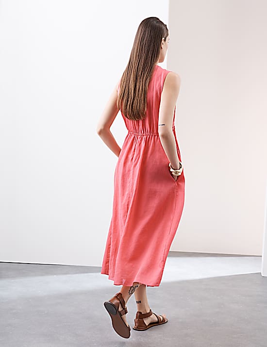 Tailored Striped Longline Waistcoat