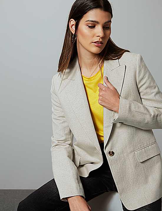 Tailored Striped Longline Waistcoat