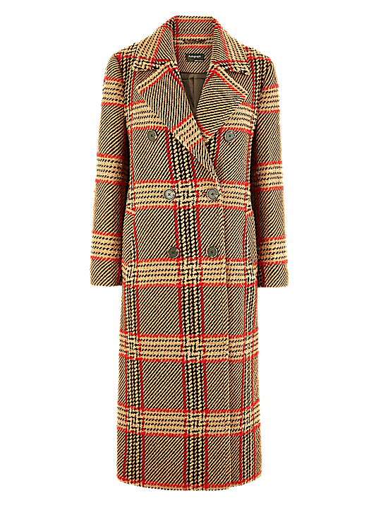 Tailored Striped Longline Waistcoat