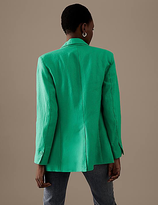 Tailored Striped Longline Waistcoat