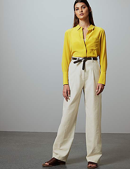 Tailored Striped Longline Waistcoat
