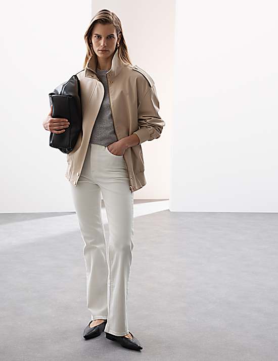 Tailored Striped Longline Waistcoat