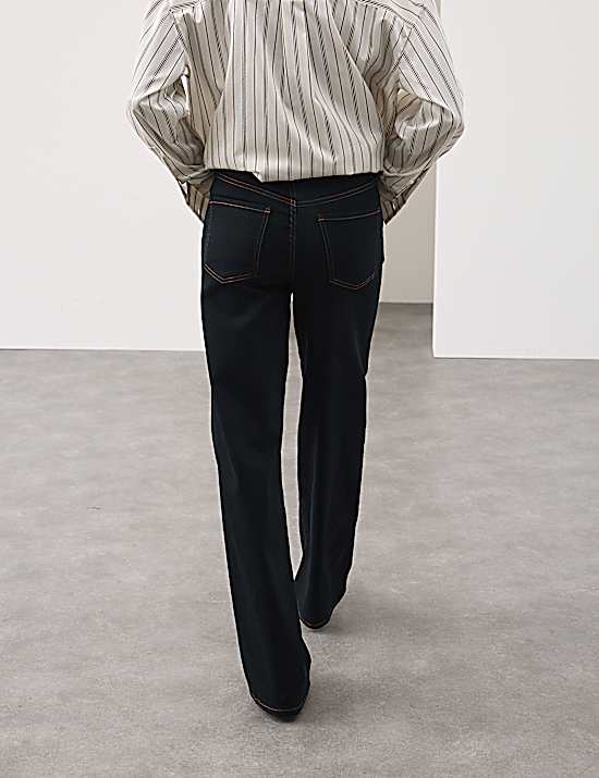 Tailored Striped Longline Waistcoat