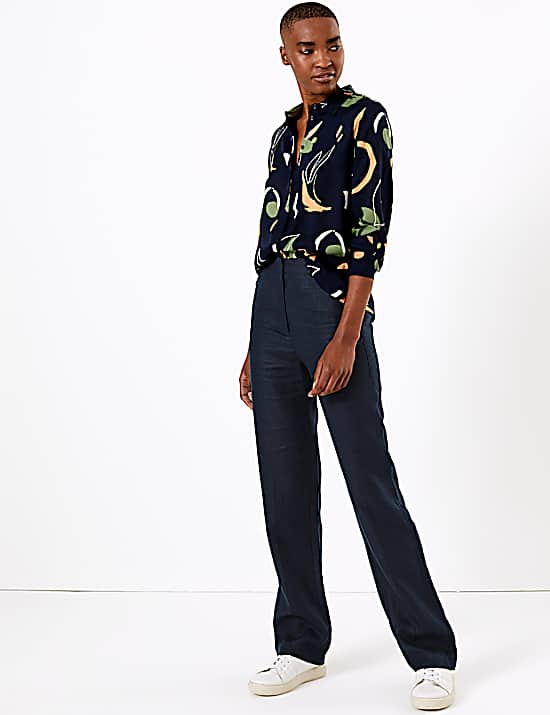 Tailored Striped Longline Waistcoat