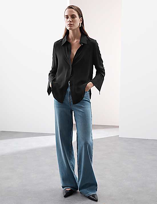 Tailored Striped Longline Waistcoat