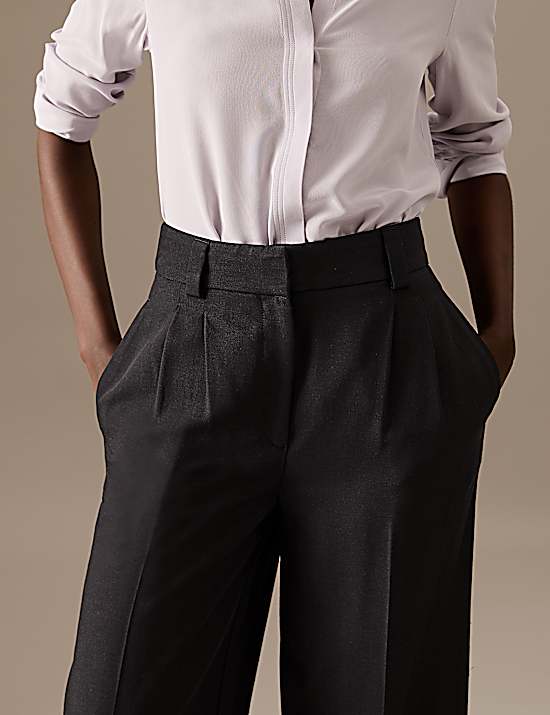 Tailored Striped Longline Waistcoat