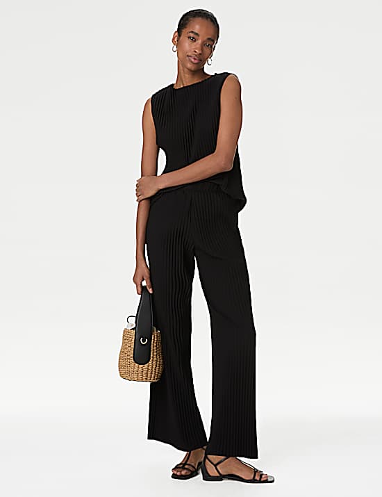 Tailored Striped Longline Waistcoat