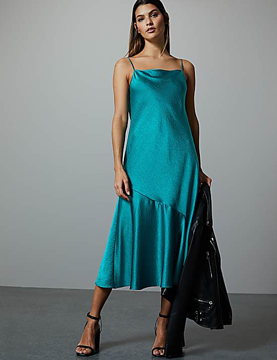 Tailored Striped Longline Waistcoat