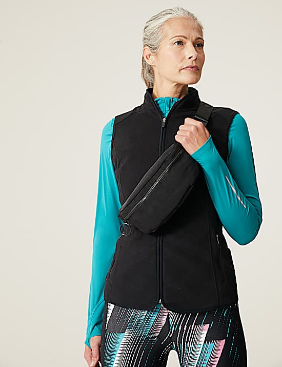 Tailored Striped Longline Waistcoat