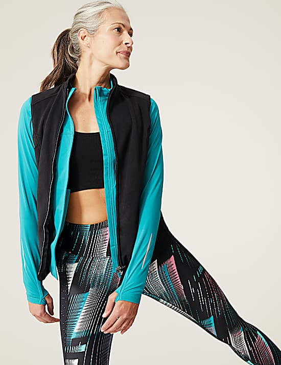 Tailored Striped Longline Waistcoat