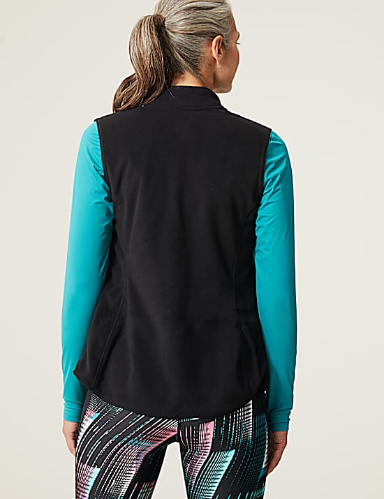 Tailored Striped Longline Waistcoat