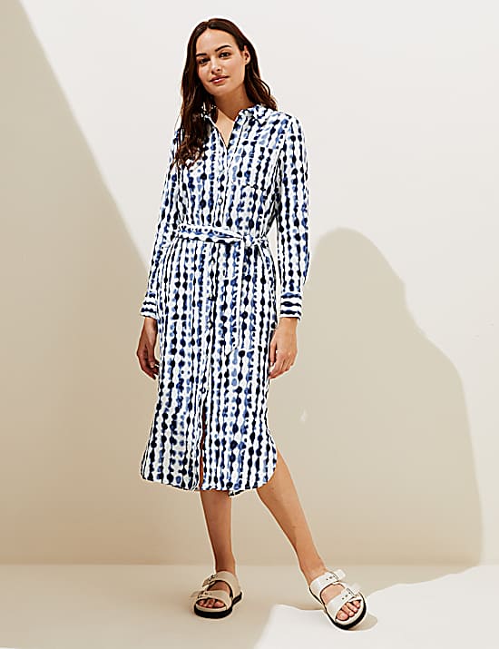 Tailored Striped Longline Waistcoat