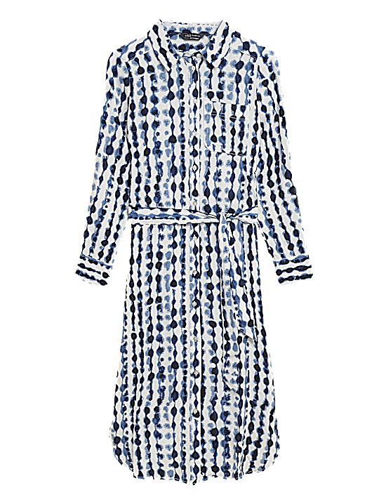 Tailored Striped Longline Waistcoat