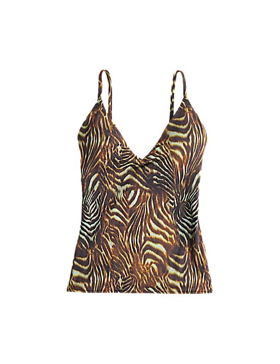 Tailored Striped Longline Waistcoat