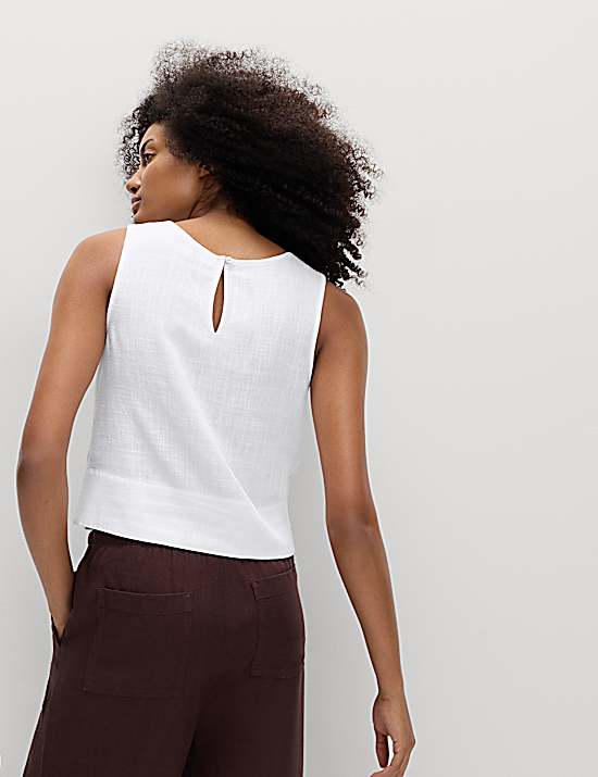 Tailored Striped Longline Waistcoat