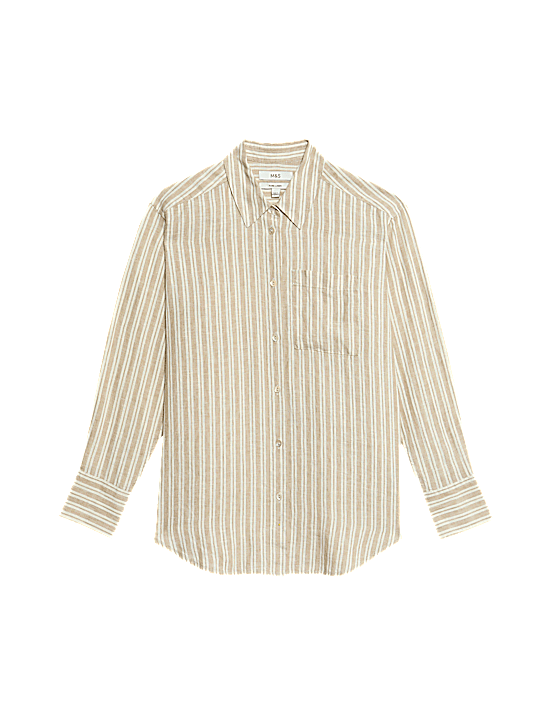 Tailored Striped Longline Waistcoat