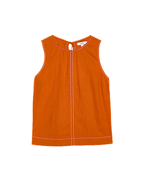 Tailored Striped Longline Waistcoat