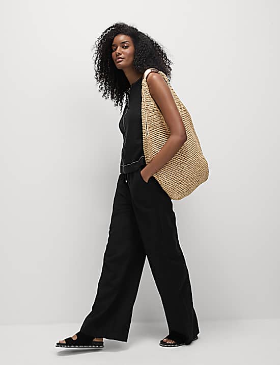 Tailored Striped Longline Waistcoat