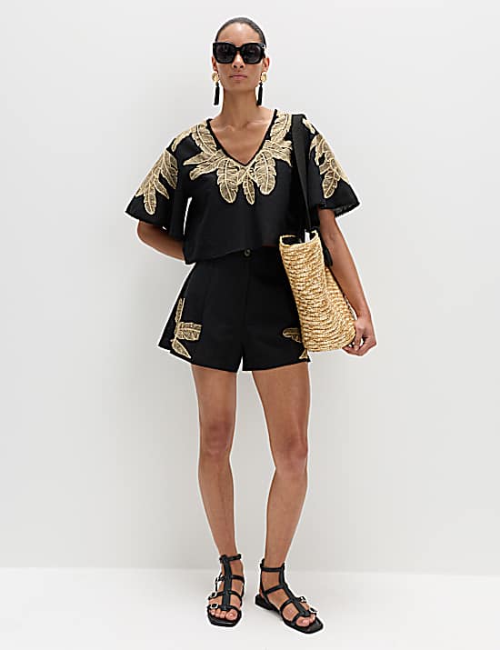 Tailored Striped Longline Waistcoat