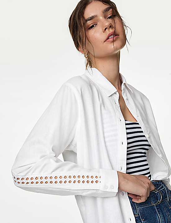 Tailored Striped Longline Waistcoat