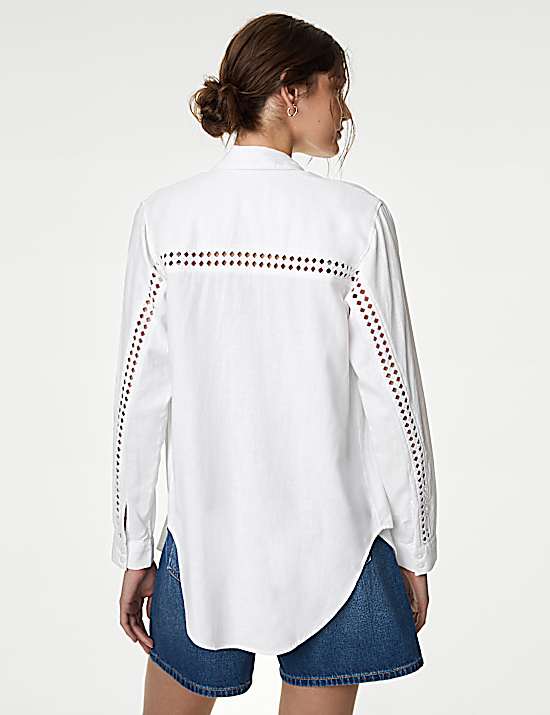 Tailored Striped Longline Waistcoat