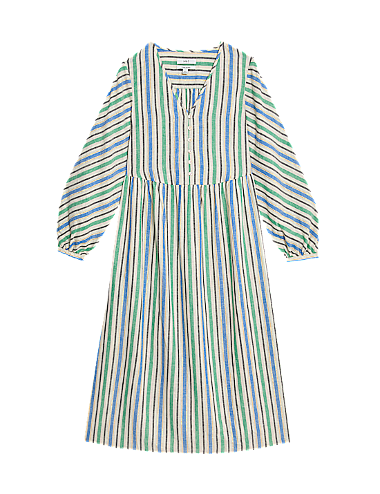 Tailored Striped Longline Waistcoat