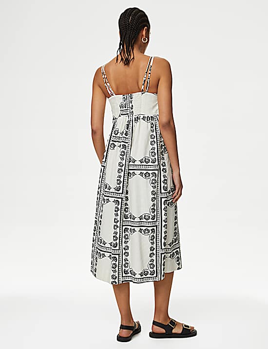 Tailored Striped Longline Waistcoat