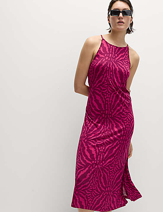 Tailored Striped Longline Waistcoat