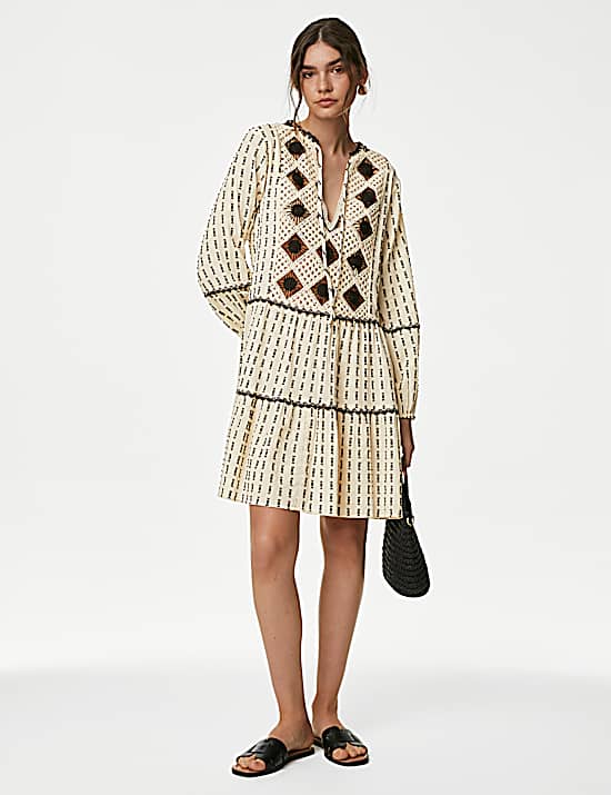 Tailored Striped Longline Waistcoat