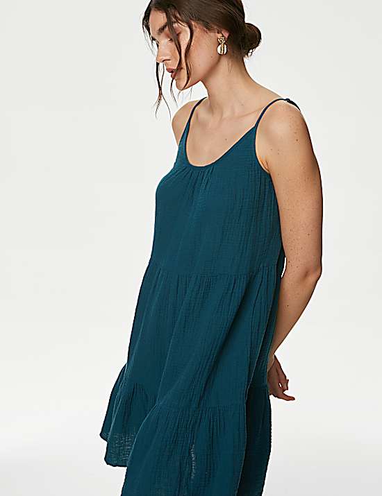 Tailored Striped Longline Waistcoat