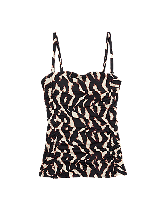 Tailored Striped Longline Waistcoat