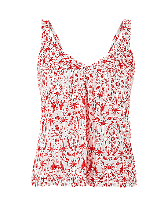 Tailored Striped Longline Waistcoat