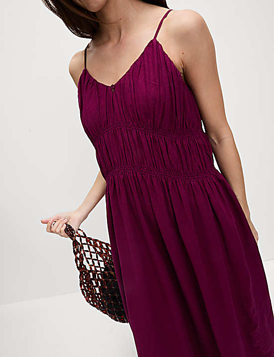 Tailored Striped Longline Waistcoat