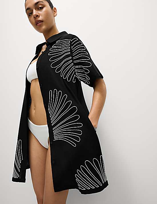 Tailored Striped Longline Waistcoat