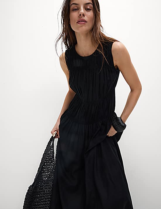 Tailored Striped Longline Waistcoat