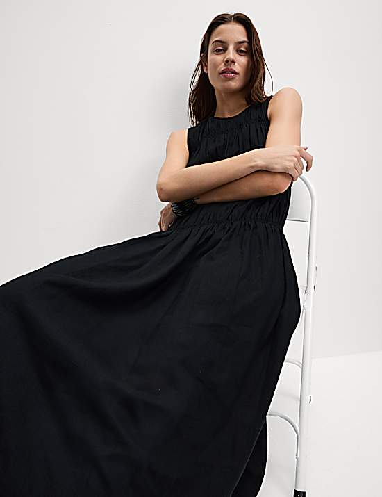 Tailored Striped Longline Waistcoat