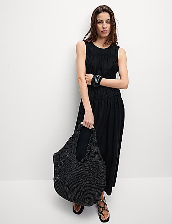 Tailored Striped Longline Waistcoat