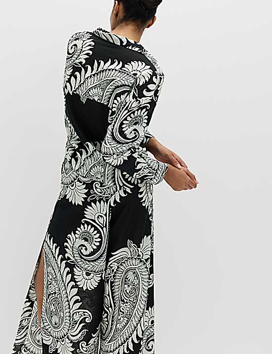 Tailored Striped Longline Waistcoat