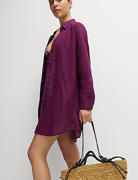 Tailored Striped Longline Waistcoat