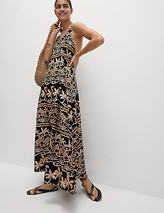 Tailored Striped Longline Waistcoat