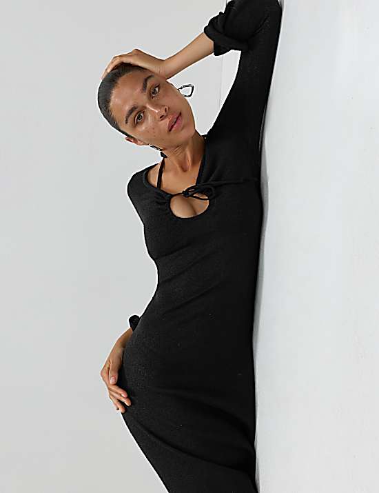 Tailored Striped Longline Waistcoat